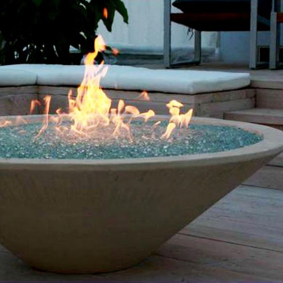 8 Ways to Use Fire glass For Outdoor Use