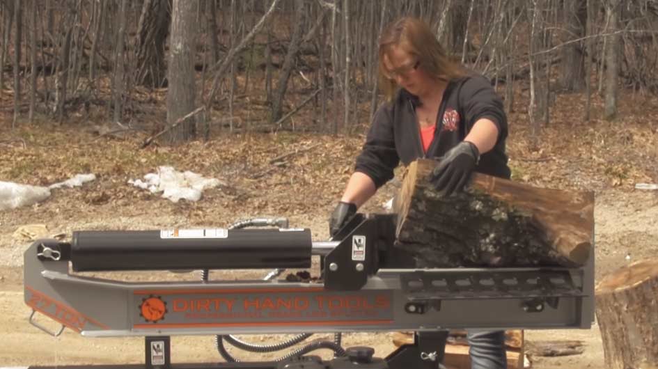 27 ton Dirty Hand Tool Professional Grade Log Splitter