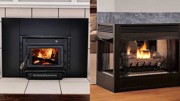 Advantage Comparisons of Gas Fireplaces vs Wood Fireplaces