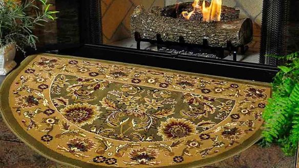 Choose a Fireplace Rug to Compliment your Hearth