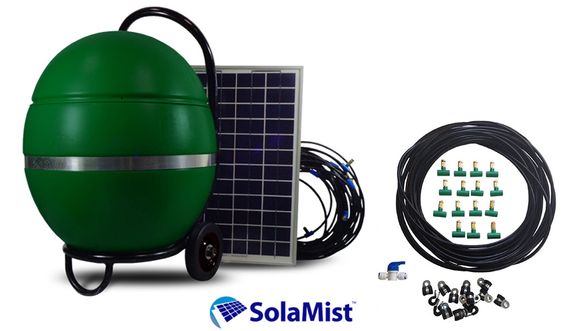 SolaMist Solar Powered Residential Misting System takes the Fuss Out of Mosquito Control