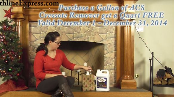 ACS Creosote Remover Promotion - Buy One ACS Gallon and Get a Quart For Free