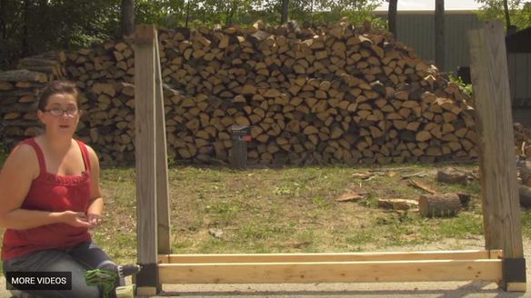 Build Your Own Customizable Firewood Rack With The Stack-N-Store Log Rack Brackets