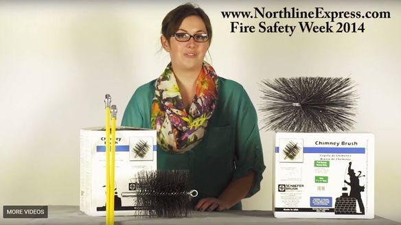 Day 1 Promotion for National Fire Safety Week - Chimney Brushes and Rods