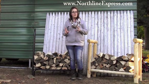 Split It, Stack It, Store It and Move it Series - Part 2 - Stacking Your Firewood with a Firewood Rack